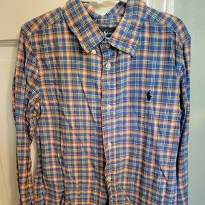 Boys size 7 Ralph Lauren Button Up